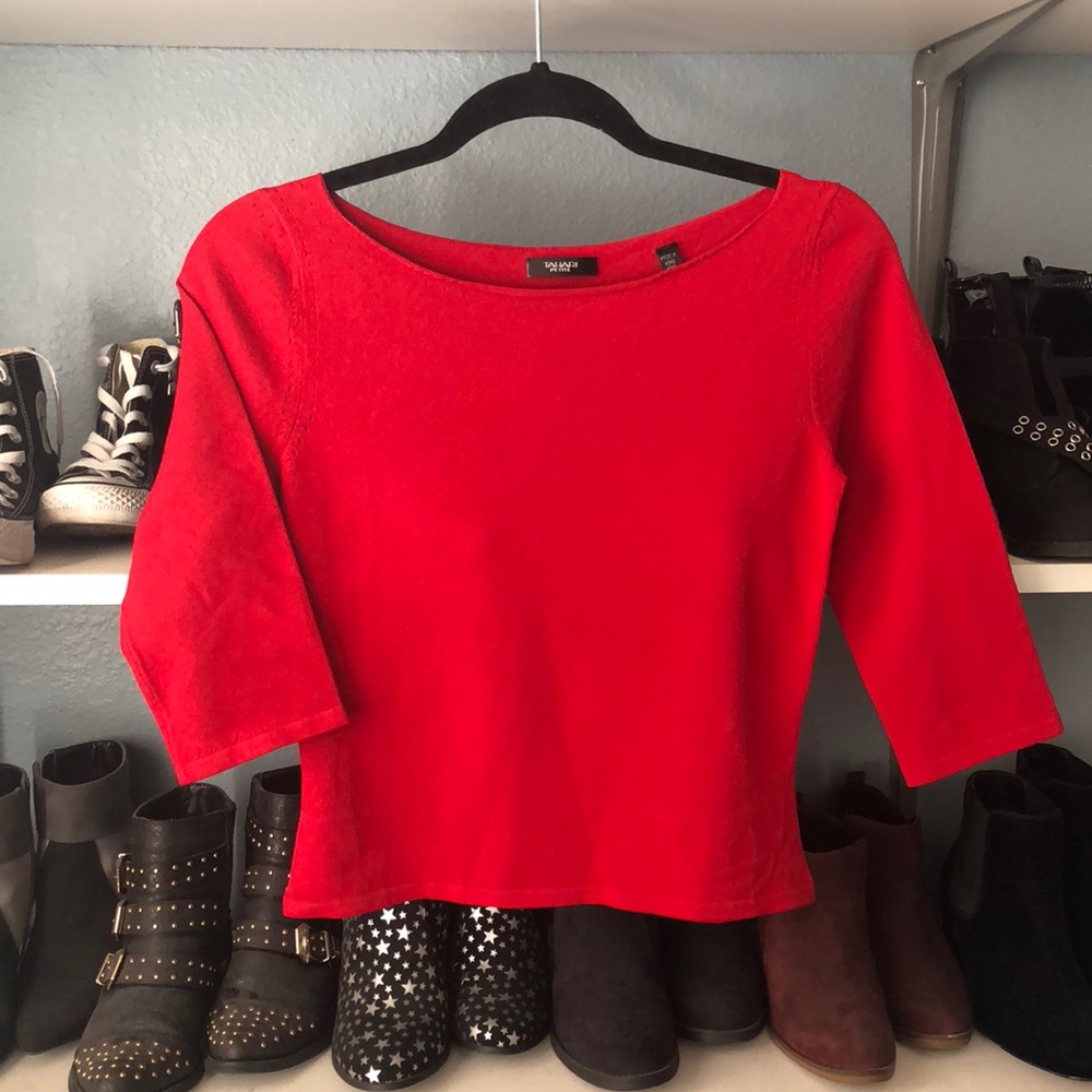 Tahari Boat Neck Sweater